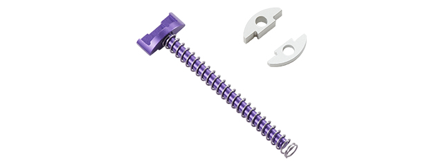 Atlas Custom Works Aluminum Guide Rod Set For AAP-01 GBBP Series - (Purple)