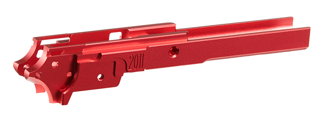 Atlas Custom Works Tokyo Marui Hi Capa 2011 Type 1 GBB 4.3 Aluminum Frame - (Red)