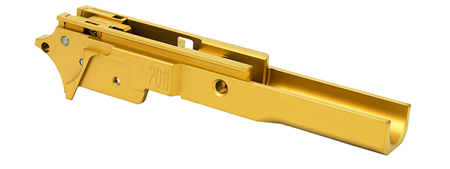 Airsoft Masterpiece EDGE "2011" Tokyo Marui Hi Capa GBB 3.9 Aluminum Frame - (Gold)