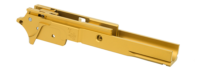 Airsoft Masterpiece EDGE "LimCat" Tokyo Marui Hi Capa GBB 3.9 Aluminum Frame - (Gold)