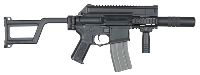 Elite Force ARES AMOEBA AM-005 AEG Airsoft SubMachine Gun - (Black)