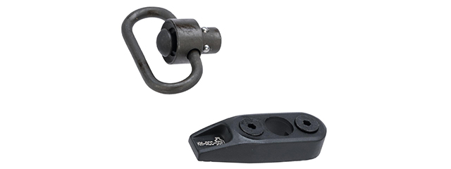 ARES-KM-ACC-002 AIRSOFT KEYMOD FULL METAL QD SLING MOUNT