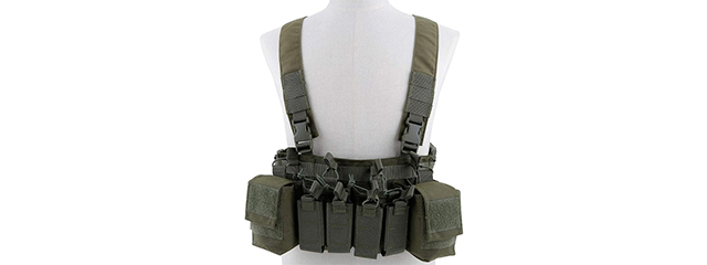 Tactical Chest Rig - (OD Green)