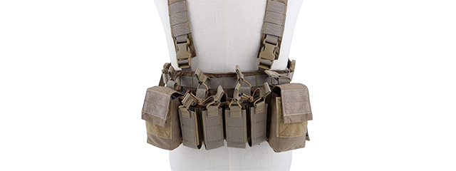 Tactical Chest Rig - (Tan)