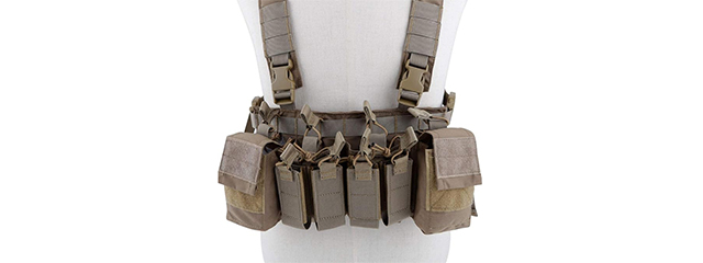 Tactical Chest Rig - (Tan)