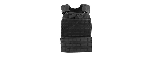 Tactical Molle Outdoor Camouflage Combat Vest - (Black)