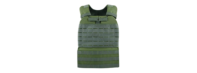 Tactical Molle Outdoor Camouflage Combat Vest - (OD Green)