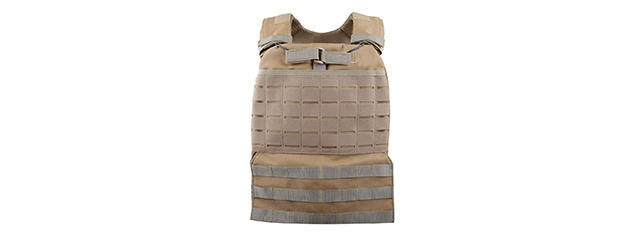 Tactical Molle Outdoor Camouflage Combat Vest - (Tan)