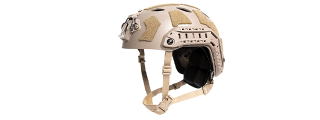 FMA Fast SF Right Angle Vent Helmet - (Tan/M)