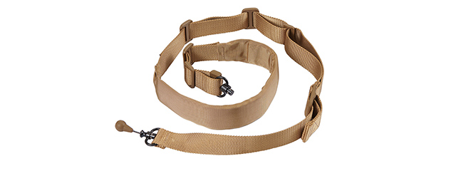 Lancer Tactical QD 2 Point Rifle Sling - (Tan)