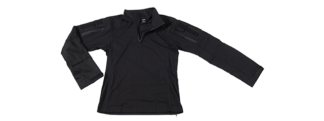 Lancer Tactical Gen4 Combat BDU XL Airsoft Shirt - (Black)