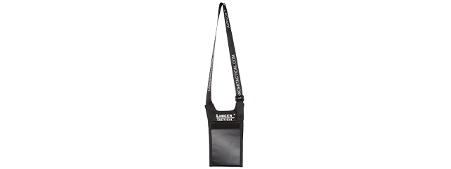 Lancer Tactical Show Badge Lanyard - (Black)