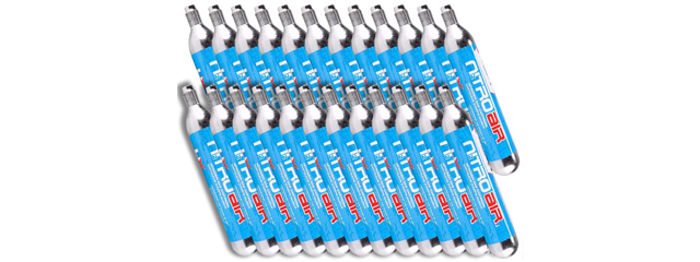 Umarex NitroAir Pre-Filled Nitrogen Cartridges - (24 Pack)