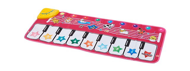 Piano Music Playmat - (Assorted)