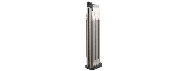 Lancer Tactical Knightshade 45 Round Hi-Capa Green Gas Magazine - (Silver)