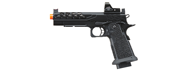 Lancer Tactical Stryk Hi-Capa 5.1 Gas Blowback Airsoft Pistol w/ Red Dot Sight - (Black)