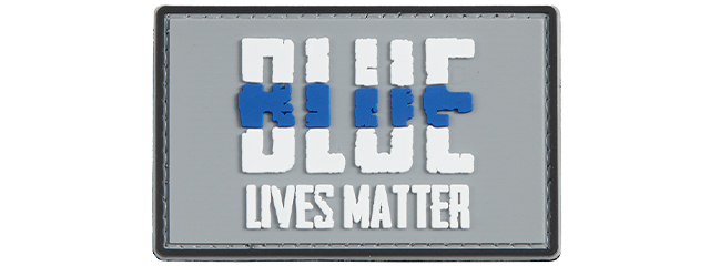 Blue Lives Matter PVC Patch