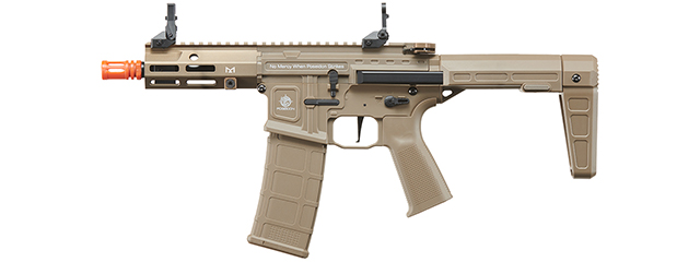 Poseidon Punisher 6" QRF AEGR Rifle w/ Medusa Mosfet - (Tan)