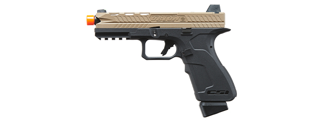 Poseidon CSI Orion Close Combat Tactical GBB Pistol - (Tan/Black)