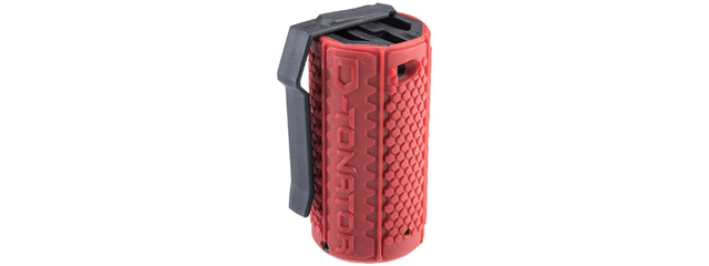 Storm D-tonator Gas Airsoft Grenade - (Red)