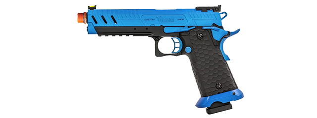 Vorsk Hi-Capa CS Vengeance 5.1 GBB Pistol - (Blue/Black)
