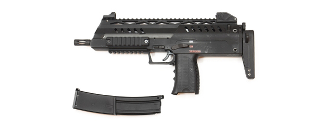 WE-Tech SMG-8 Airsoft GBB Sub Machine Gun - (Black)