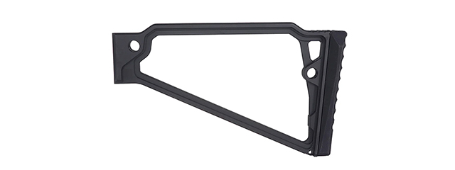 Atlas Custom Works Triangle Rise Stock w/ Butt Pad for 20mm Rails - (Black)