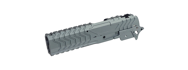 Atlas Custom Works Aluminum Matrix Slide/Frame Kit for Tokyo Marui Hi-Capa GBB Airsoft Pistols - (Gray)