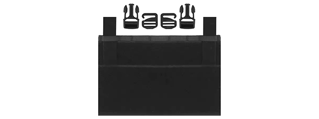 Code 11 Tactical Vest Front Plate Adapter - (Black)