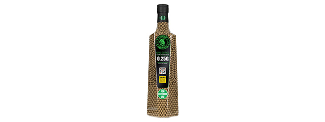 Lancer Tactical 5100 Round 0.25g Seamless Outdoor Airsoft BBs (Color: Dark Earth)