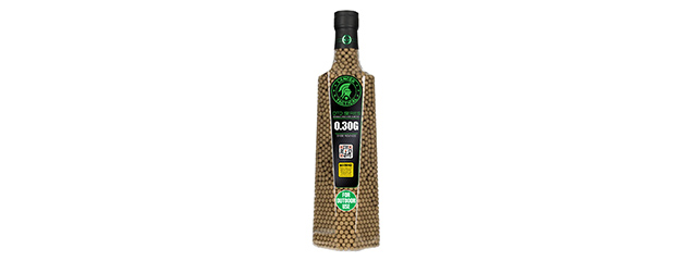 Lancer Tactical 5100 Round 0.30g Seamless Outdoor Airsoft BBs (Color: Dark Earth)