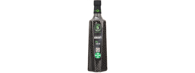 Lancer Tactical 5100 Round 0.36g Outdoor Airsoft BBs (Color: Black)