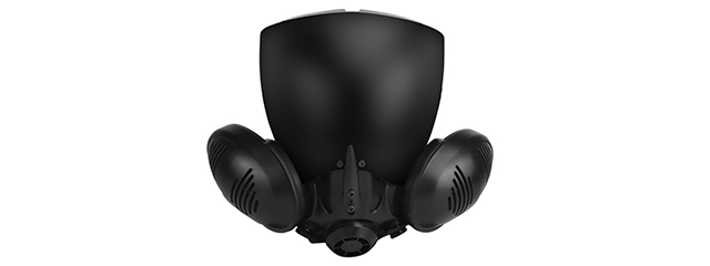Lancer Tactical Cyberpunk COS Full Face Mask (Black)
