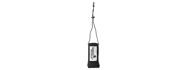 Lancer Tactical Airsoft Barrel Cover w/ Bungee Cord (Color: Black)
