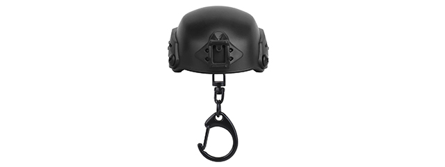 Lancer Tactical MK Tactical Helmet Bottle Opener Key Chain (Black)
