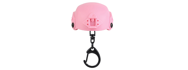 Lancer Tactical MK Tactical Helmet Bottle Opener Key Chain (Pink)