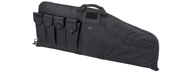 Lancer Tactical 1000D Nylon Single Rifle Gun Bag (Color: Black)