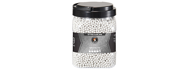 Lancer Tactical 10000 Round .32G Streamline Competition Grade BBs - (White)