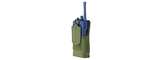 Condor Outdoor Patrol Radio Pouch - (OD Green)