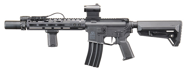 Custom Abraxas - BG Defense Type-A MK2 10' AEG Rifle by Lancer Tactical - (Black)