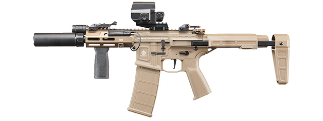 Custom Gideon - Poseidon Punisher 6" QRF AEGR Rifle - (Tan)
