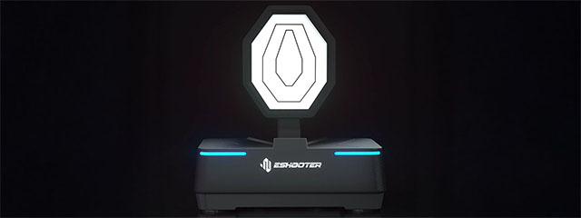 Eshooter Sentry V501 Wireless Laser Training Target with RGB Sensor Light and Type-C Rechargeable - (Black)