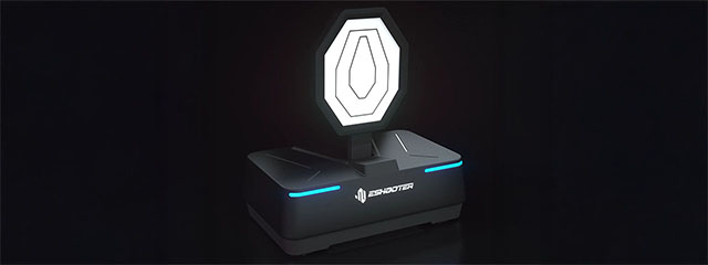 Eshooter Sentry 1 Pro Dry Fire Laser Training System with Wireless Target and App Integration - (Black)