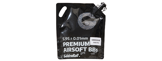 GoldenBall 3000 Round .25G Premium Grade BBs - (Copper)