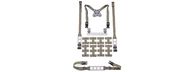 GBRS Group MCR LTE Modular Chest Rig Kit - (Ranger Green)