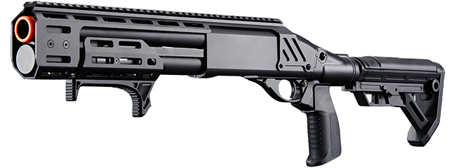 Golden Eagle Alpha Tactical Production A.T.P. Doomsday Gas Pump-Action Shotgun - (Black)