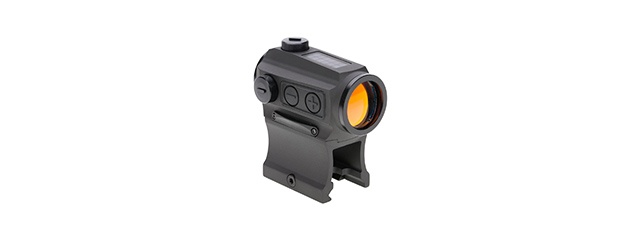 HOLOSUN HE403C Solar Power Compact Red Dot Sight w/ Low & AR Mount - (Black)