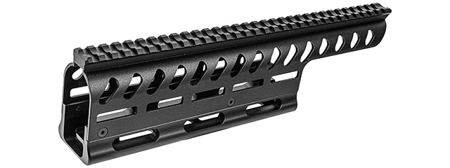 ITP M-LOK CNC Aluminum Handguard Rail For Marui TM SAIGA-12 GBB Series - (Black)