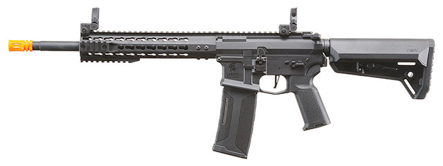 Lancer Tactical Gen 2 10" Keymod M4 Carbine AEG w/ Ambidextrous NSR Receiver, NSR Stock - (Black)