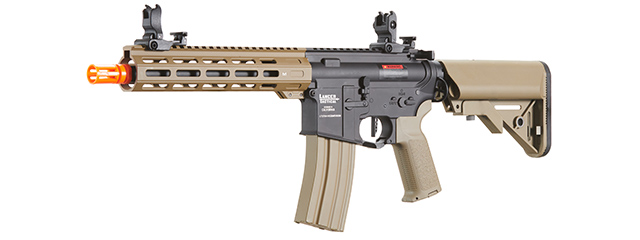 Lancer Tactical Viking 10" M-LOK Proline Series M4 Airsoft Rifle w/ Crane Stock (Color: Two-Tone)